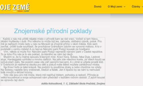 Moje země potřetí