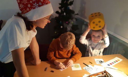 Vánoční setkání dětí z mateřské a základní školy