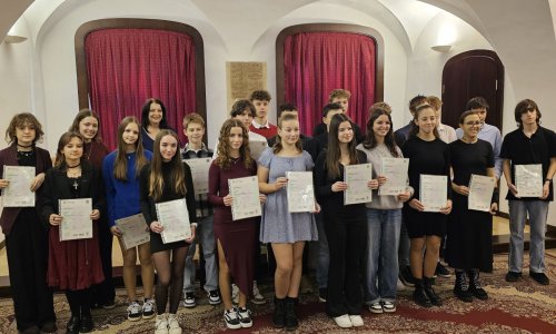 Slavnostní převzetí certifikátů Cambridge