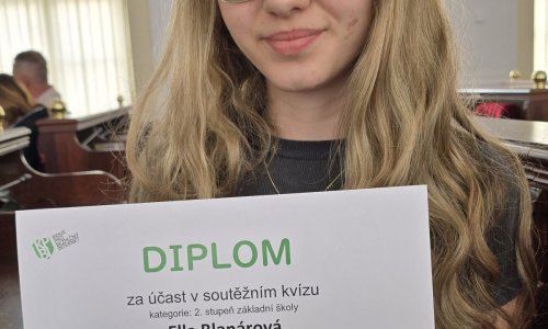 Ella Blanárová mezi oceněnými v soutěži o kyberbezpečnosti