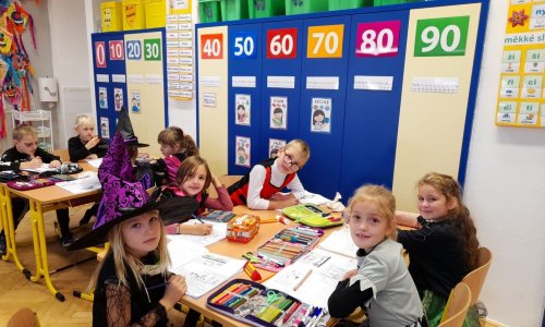 Halloweenský den ve 2. A