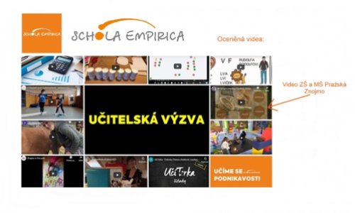 Učitelská výzva pro paní učitelku Marcelu Přibylovou
