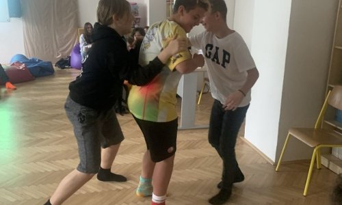 Liška a kohout - literární výchova v 7. B