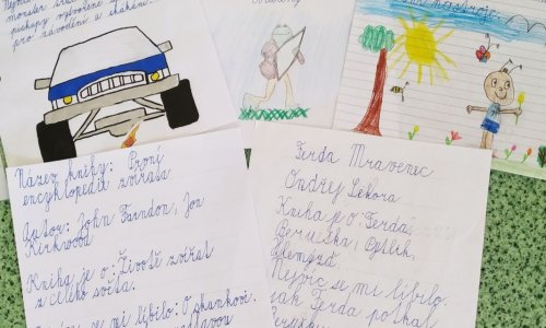 Knížka z prázdnin ve 2. C